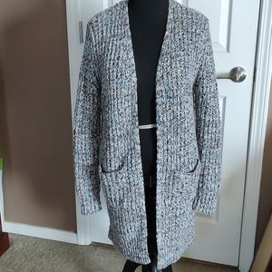 Universal thread multi color Heathered Sweater cardigan